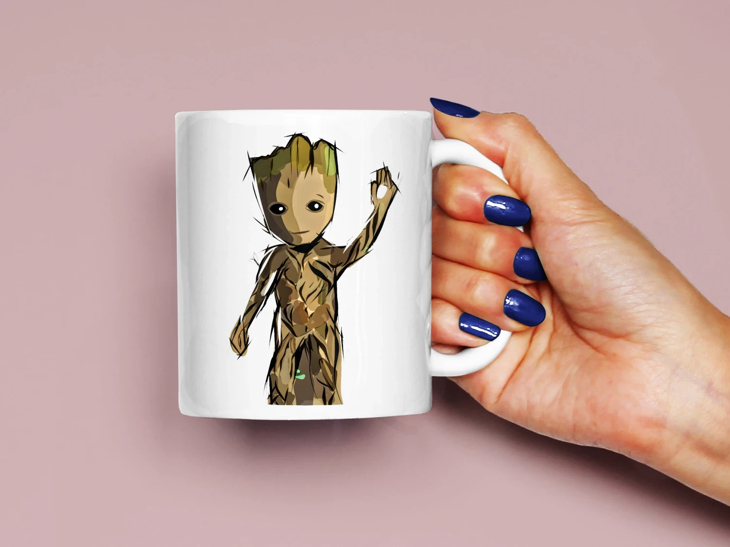 Yetişkin Groot Baskılı Kupa, Kaliteli Baskı, Hediyelik Kupa, CupWorld görsel 2
